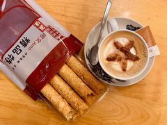 阿殳天然奶油蛋卷-阿殳咖啡(水围村店)