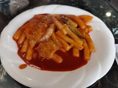 鱼饼炒年糕-桃园中华料理炸酱面(燕儿岛路店)