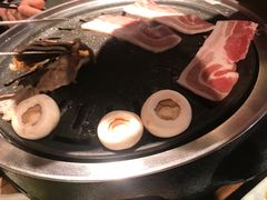 -明洞阿姨·韩式酱蟹烤肉·创意料理(三元桥店)