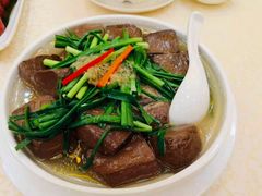 姜茸韭菜浸猪红-顺德人家食府(黄金广场店)
