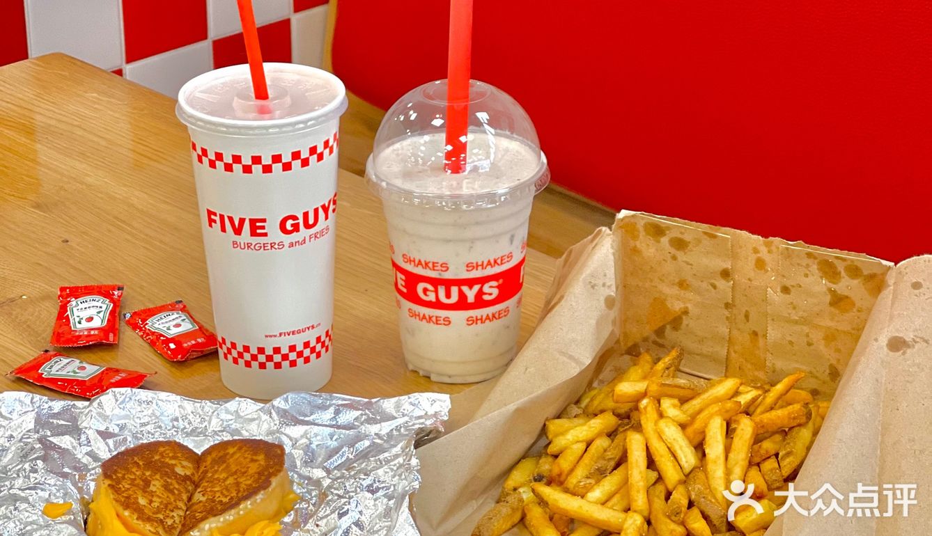 答应我来魔都一定要尝尝这口汉堡🍔Five Guys