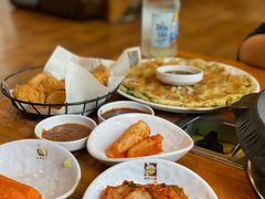 海鲜饼-喇喇排骨火锅·传统韩式脊骨汤(望京西园总店)
