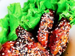 黑白芝麻鸡翅-Lets burger非常汉堡·环球风味(蓝色港湾店)