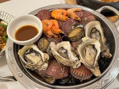 蒸汽海鲜-五谷丰登农家院·地道胶东菜·海鲜烧烤(威海店)