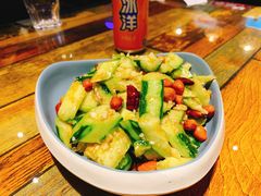 素拍黄瓜-金谷园饺子·烧烤(人大总店)