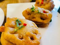 椒盐藕夹-枣子树·素食餐厅(普陀山店)
