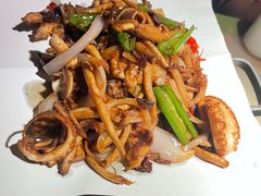 茶树菇炒八爪鱼-桂满陇-十里风荷(合生汇店)