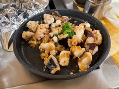 铁板蒜香章鱼-日葵大阪烧ひまり(浦东店)