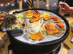 锡纸娃娃菜-么肆烤肉·中式自助·烤肉大排档(街道口季佳PAI店)