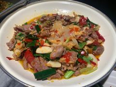 糟辣椒炒肉-树厨贵州菜(大十字店)
