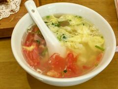 西红柿鸡蛋汤-王胖子驴肉火烧(鼓楼店)
