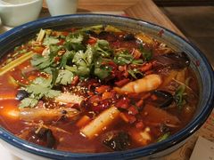 海鲜毛血旺-绿茶餐厅(西单老佛爷店)