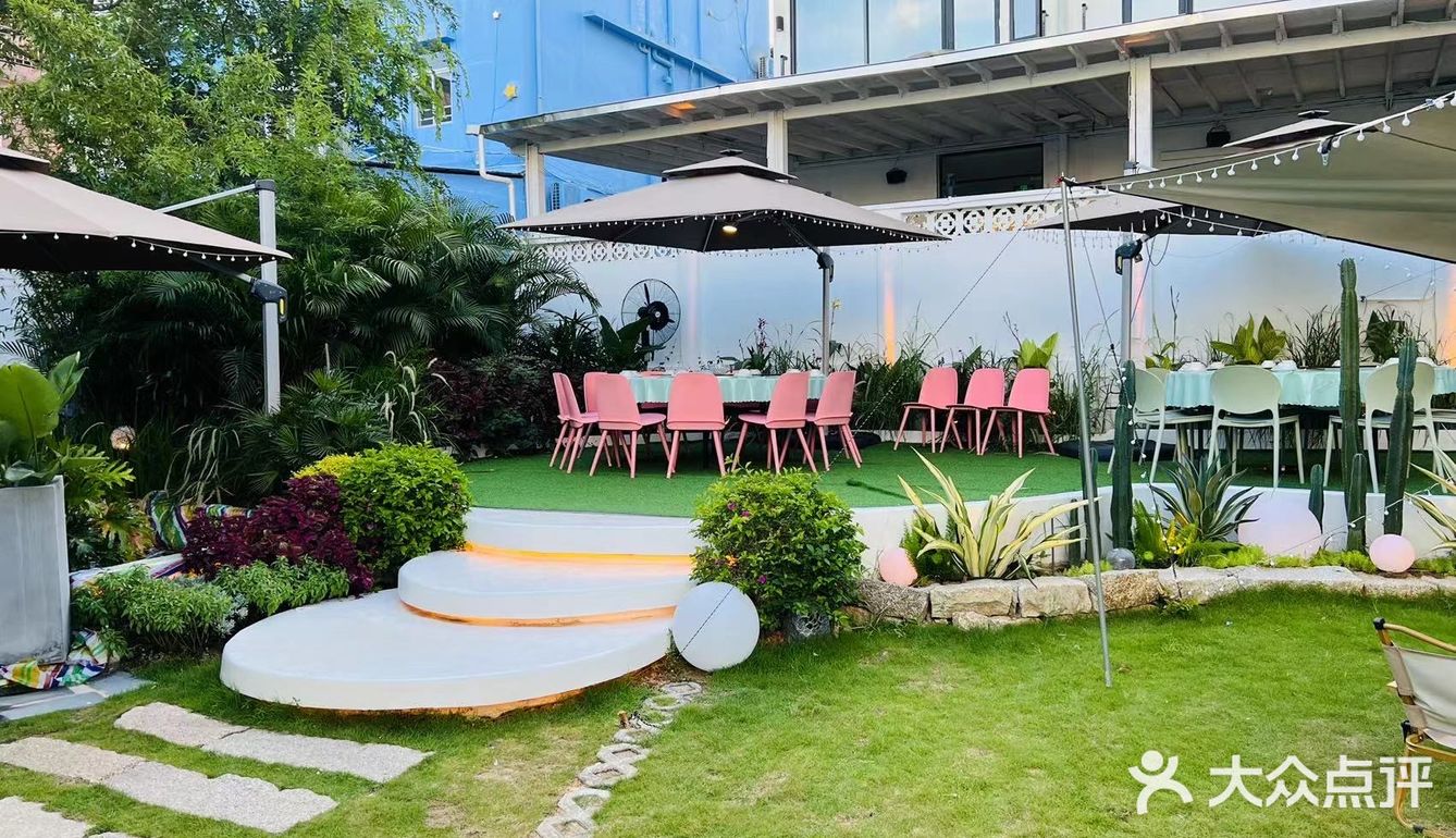 深圳大鹏较场尾花园式餐厅