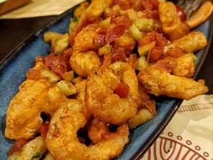 油炸虾配鹰嘴豆粉-克比叔叔印度餐厅Kebabs on the Grille (人民广场店)