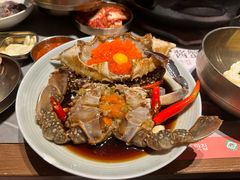-草家酱蟹炭火烤肉店(珲春南路一店)