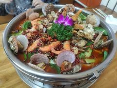 海鲜锅-桔子海鲜烧烤大排档(台东店)