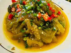 烧椒有机茄子-盐帮食坊•小河帮川菜(四川师大店)