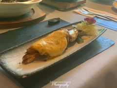 沙汁海胆焗印尼老虎虾-T館·花园艺术餐厅
