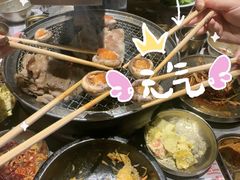 -草家酱蟹炭火烤肉店(珲春南路一店)