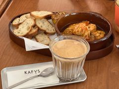 西班牙蒜油虾-KAFVS咖啡思咖啡馆(香海路店)