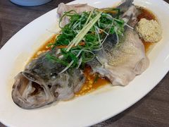 清蒸鲈鱼-周锦记广式餐厅(格林生活坊2期店)