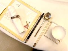 餐具摆设-东海朗廷酒店-唐阁T’ANG COURT 中餐厅