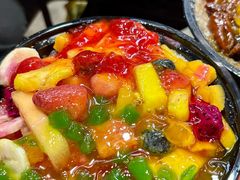 什锦鲜果果料刨冰-小胖老味刨冰