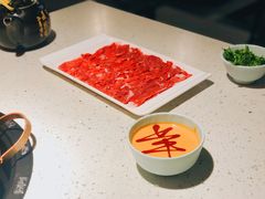 秘制羊肉料-京韵胡同·酱香羊蝎子火锅涮肉(长寿路店)