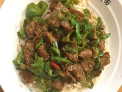 小炒黄牛肉拌面-西竹拌面(银川阅彩城店)