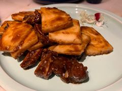 黑椒牛仔骨炒年糕-绿茶餐厅(乐峰广场店)