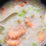 一口鲜到家！30分钟极速铸铁锅鲜虾煲粥