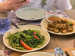 炒通菜-CHINCHIN 青青·泰国料理(万象食家店)