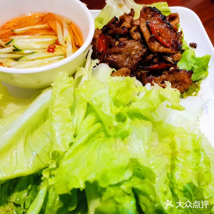 遇见正宗的越南菜