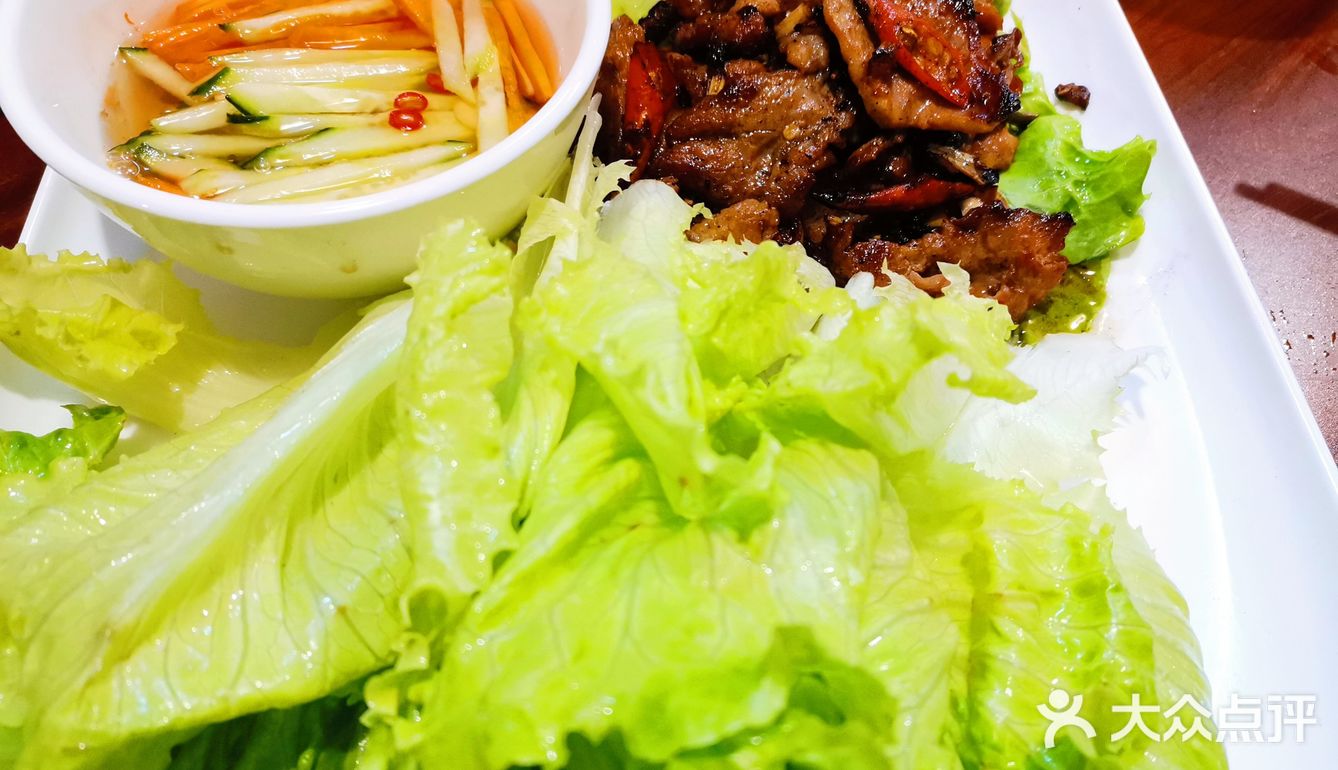 遇见正宗的越南菜