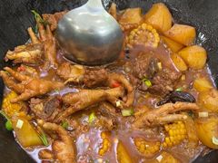 -东北酱骨饺子铁锅炖(万达总店)