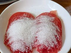 西红柿拌白糖-汝萍传统蘸水菜(春华路总店)