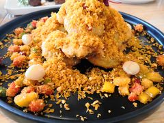 避风塘冰川茄子-汝是素•文创素食馆(金月湾店)