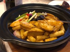 黑松露铁锅山药纹鲜鲍-三利音·东方司宴(外滩店)