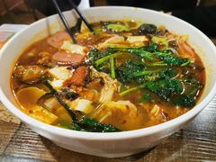 午餐肉火锅米线-周彦辰重庆火锅米线·冒菜(万达总店)