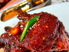 -草家酱蟹炭火烤肉店(珲春南路一店)
