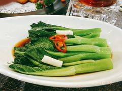 白灼广东菜心-御花园·粤菜·海鲜火锅(中山公园店)