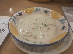 奶油海鲜汤-萨莉亚意式餐厅(苏州食百家店)