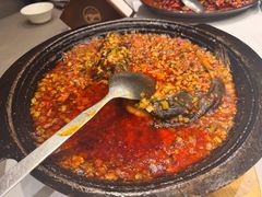 石锅泡虹豆鲈鱼-新廊桥(原科华廊桥店)