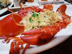蒜蓉粉丝蒸大龙虾-南海渔家•海鲜•正宗海南菜(海棠湾店)