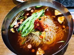 冷面-韩阳王石板烤肉