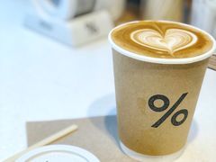 西班牙拿铁-% Arabica阿拉比卡咖啡(武康路店)