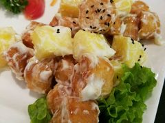 菠萝油条虾-鹿港小镇(悠唐店)