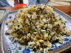 糟菜肉丝炒饭-福州人铭小吃