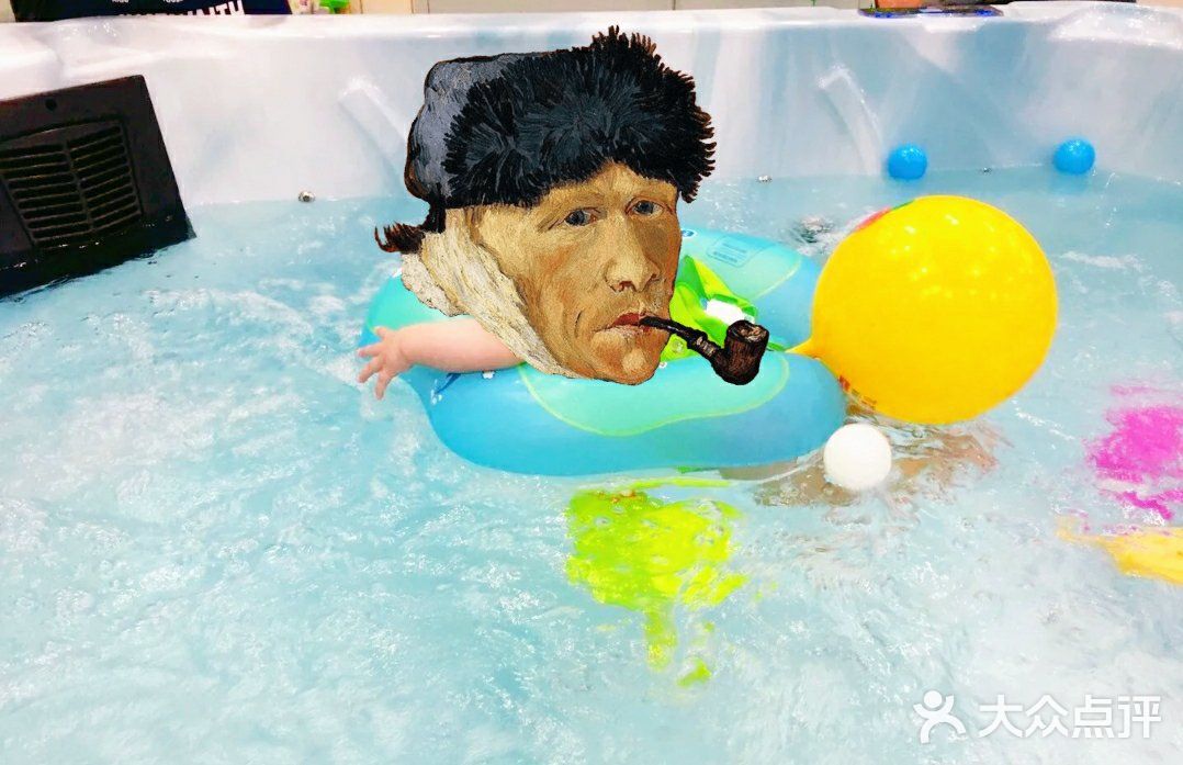 天热亲子游泳🏊