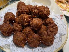 干炸羊肉丸子-回香楼大连新派清真菜